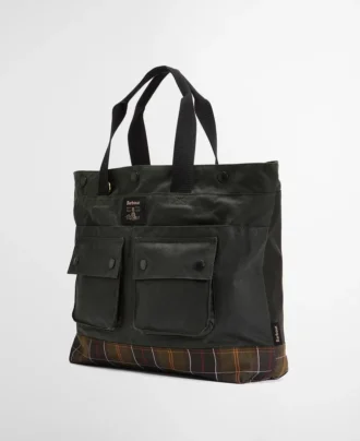 Field Waxed Tote Çanta