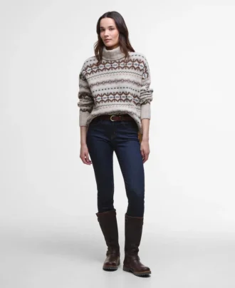 Helen Fair Isle Roll-Neck Kazak
