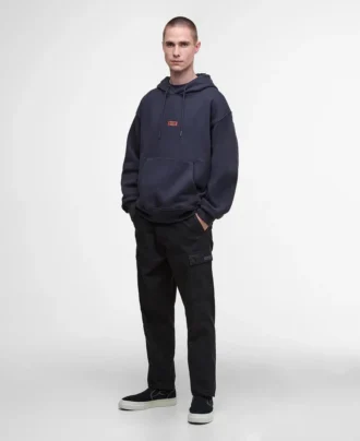 Lever Grafik Kapüşonlu Sweatshirt