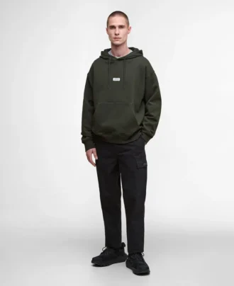 Lever Grafik Kapüşonlu Sweatshirt