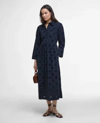 Melissa Broderie Anglaise Midi Elbise