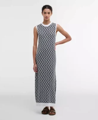 Olivia Örme Midi Elbise