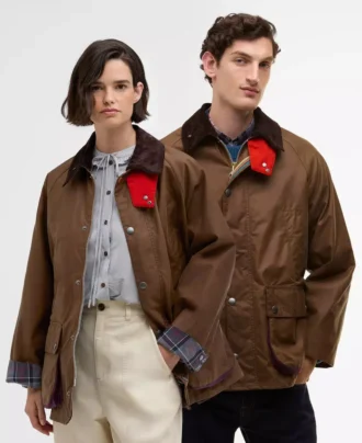 Paul Smith, Barbour’u seviyor Oversized Bedale Waxed Ceket